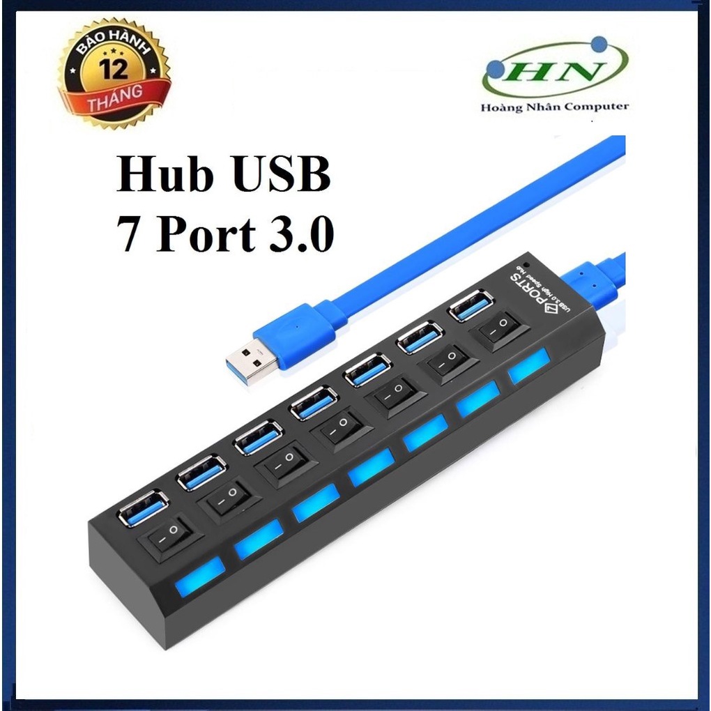 [ HUB 7 PORT 3.0 ] có công tắc