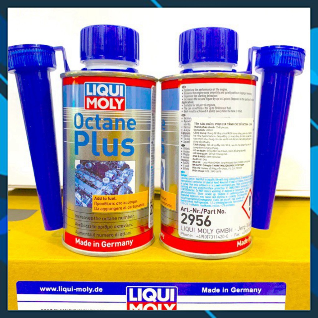 Phụ gia tăng chỉ số Octan Liqui Moly Octane Plus 2956