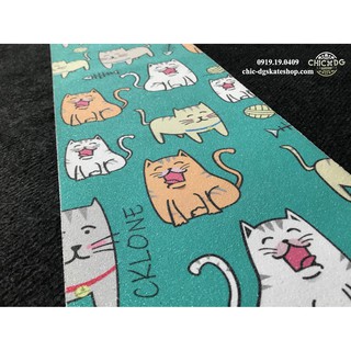 Grip tape Skateboard chính hãng Grizzly/MOB - Miếng nhám ván trượt Skateboard