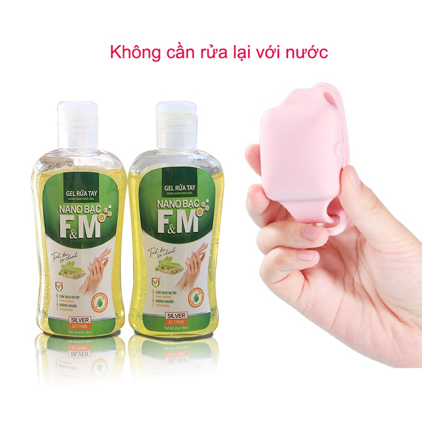 Combo 1 nước rửa tay khô 90ml gồm 1 vòng tay nước rửa tay khô + 1 vòng tay đựng gel rửa tay - AZEVA | BigBuy360 - bigbuy360.vn
