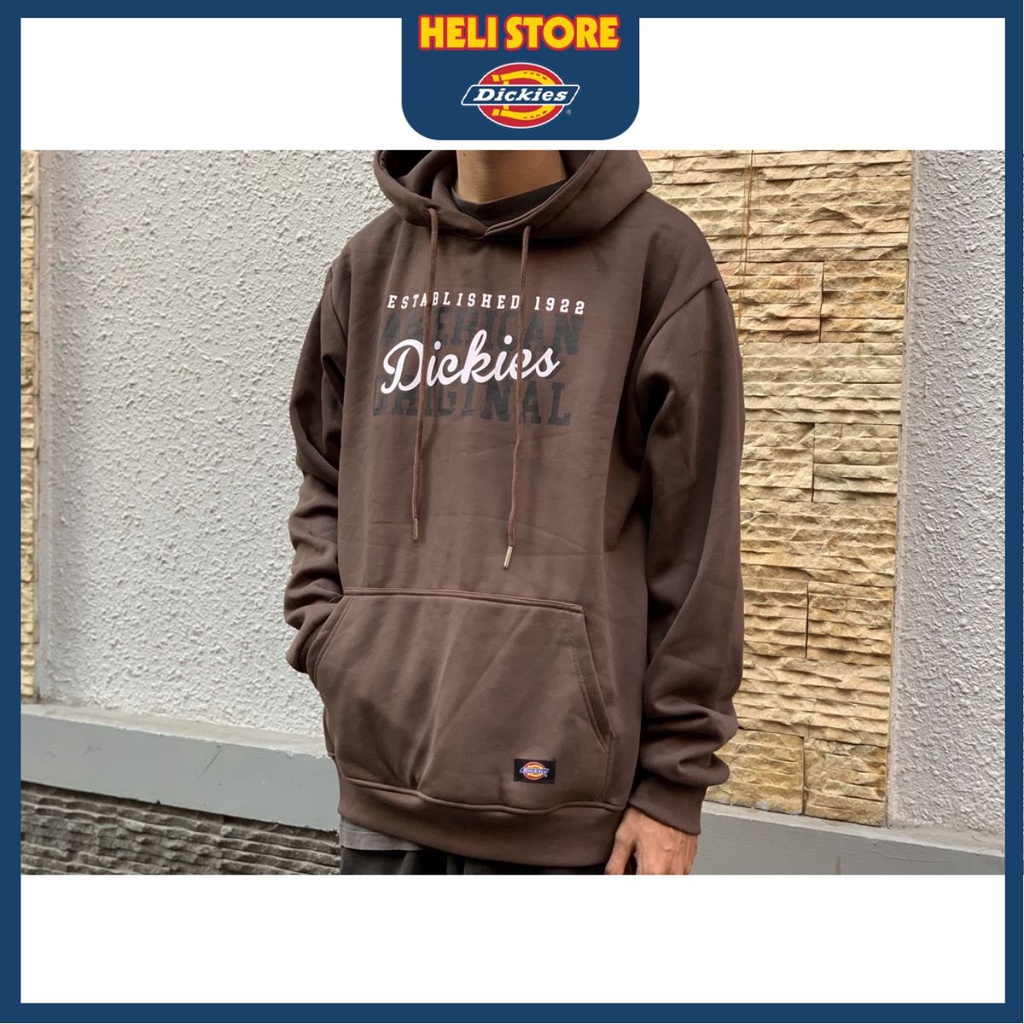 Áo khoác Hoodie Dickies chính hãng - Form Oversize, chất liệu nỉ cao cấp.