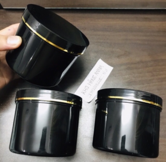 20 Hủ nhựa hấp dầu 500gr màu trắng /Màu trong suốt - hủ nhựa chiết kem - combo 20 hủ nhựa màu trắng sữa - chiêt mỹ phẩm