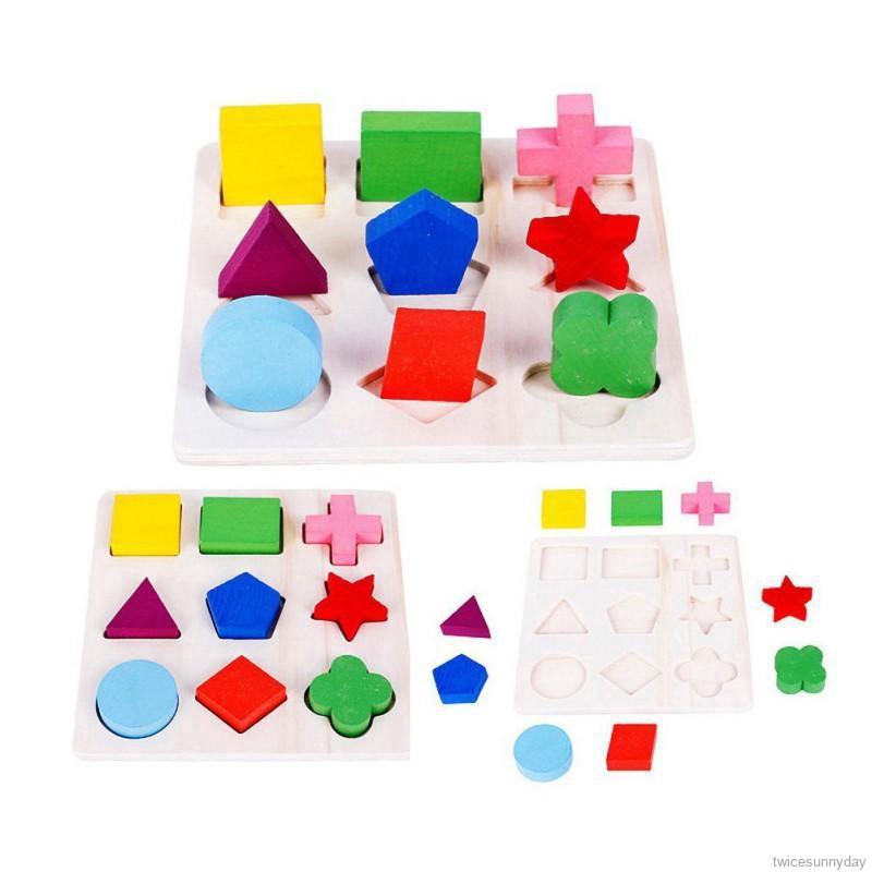 Đồ chơi học hình học cho bé