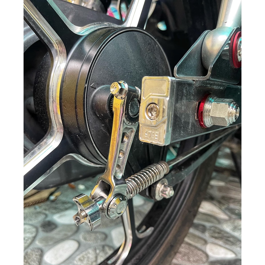 Càng Thắng Inox Salaya Tekegawa Càng Thắng Trước - Sau Inox 304 Núm CNC Sắc Sảo Gắn Hầu Hết Xe Ga Và Xe Số