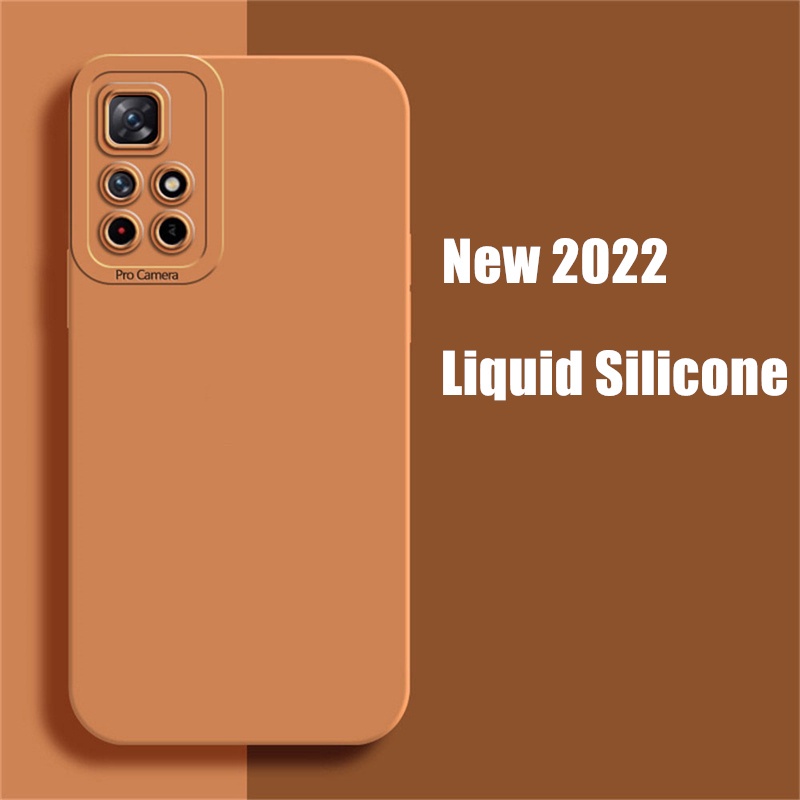 Ốp Điện Thoại Silicone Mềm Màu Trơn Cho Redmi Note 11 11S 11Pro Redmi Note 10 10S 10Pro 9 9S 9Pro