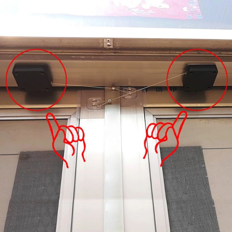 Thiết bị Đóng Cửa Tự Động Dán Tường Tiện Lợi