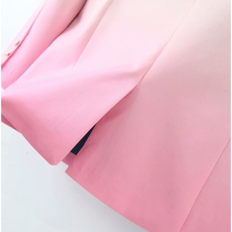 Vest blazer tay dài màu ombre tqxk