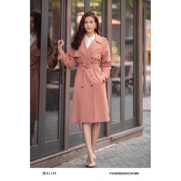 Áo măng tô Cam Elise sz XL