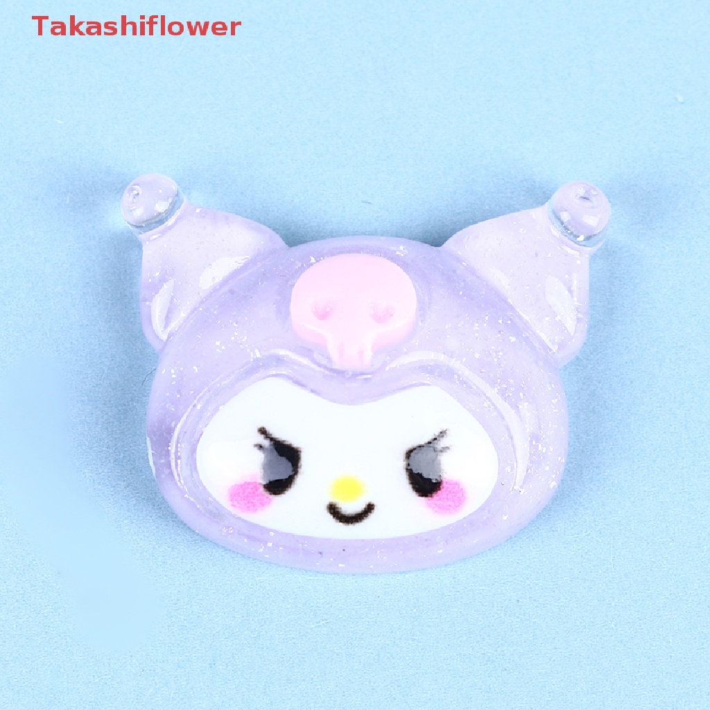 Set 10 Phụ Kiện Trang Trí Điện Thoại / Tủ Lạnh Hình Nhân Vật Anime Sanrio DIY