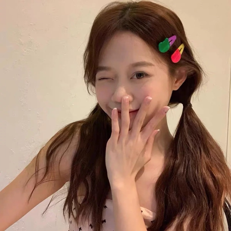 Kẹp hình GẤU trong trong màu sắc dễ thương cho bé