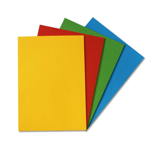 Giấy màu A4 làm thiệp, scrapbook, định lượng 160gsm-180gsm (5 tờ)