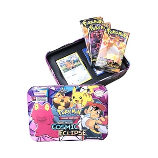 Bộ đồ chơi bài Pokemon (Hộp sắt)