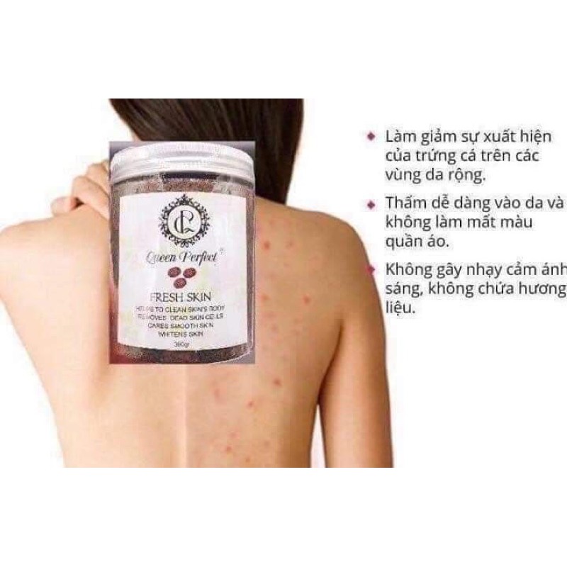 [sale] tẩy tế bào chết face&body cà phê sữa non