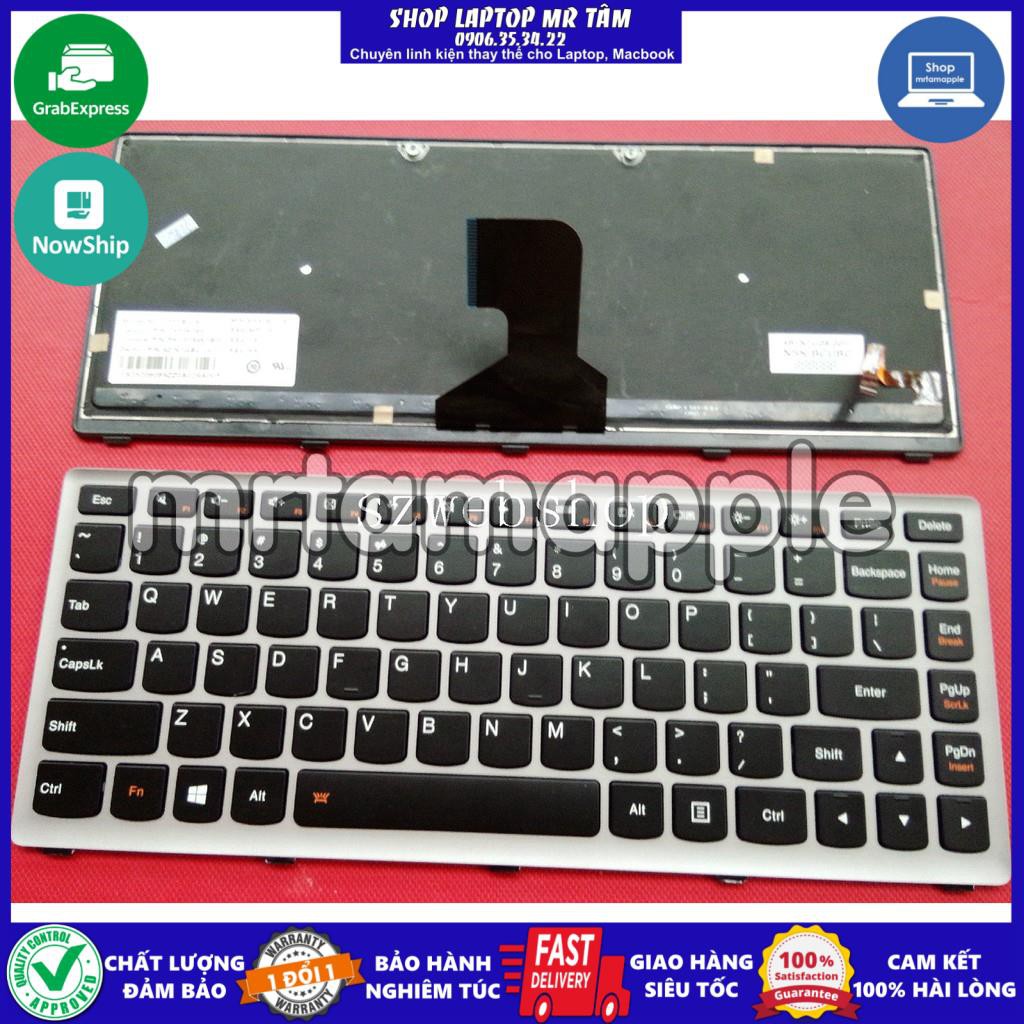 (KEYBOARD) BÀN PHÍM LAPTOP LENOVO Z400A Z400T dùng cho Ideapad P400 Z400 Z400A Z400T Z400N