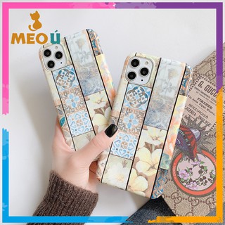 Ốp iPhone Gạch Hoa Vintage iPhone 7Plus/8Plus/X/Xs Max/11/11 Pro Max - ốp iphone