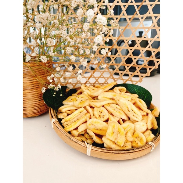 Chuối sấy lát/ 500gr - Đặc Sản Đà Lạt