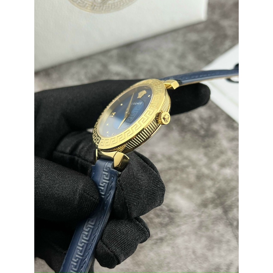 [Full Box] Đồng hồ Versace Daphnis Blue nữ cao cấp -Máy quazt-  36mm- Bảo hành 24 tháng | BigBuy360 - bigbuy360.vn