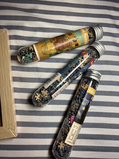 Mini puzzle - 234 miếng + kèm khung( bộ ghép hình mini van gogh)