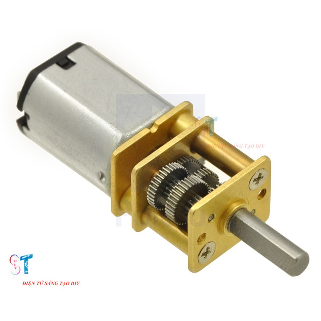 ĐỘNG CƠ GIẢM TỐC GA12-N20 (3-12V)
