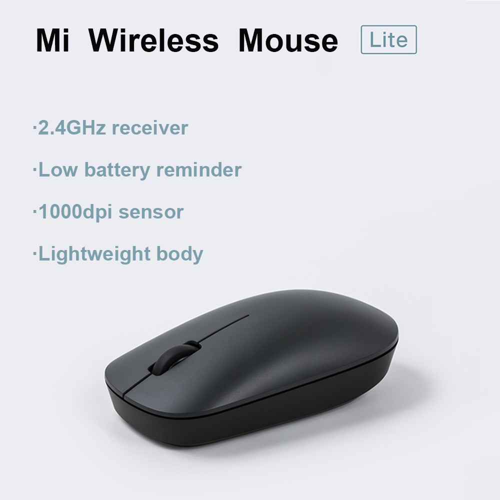 Chuột không dây Xiaomi Millet Lite 2.4ghz 1000dpi chất lượng cao tiện dụng