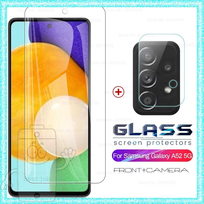 Kính Cường Lực 9h Bảo Vệ Camera Chống Sốc 2 Trong 1 Cho Samsung Galaxy A52 4g / 5g