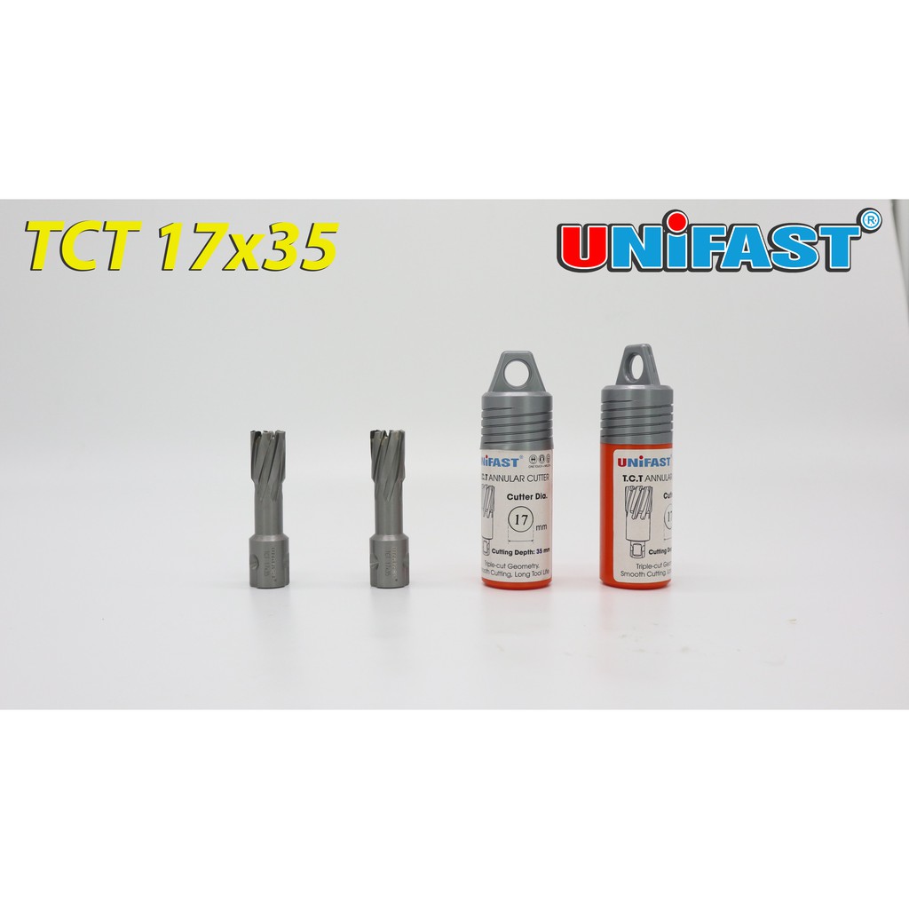 Mũi khoan từ Unifast phi 17 chất liệu hợp kim