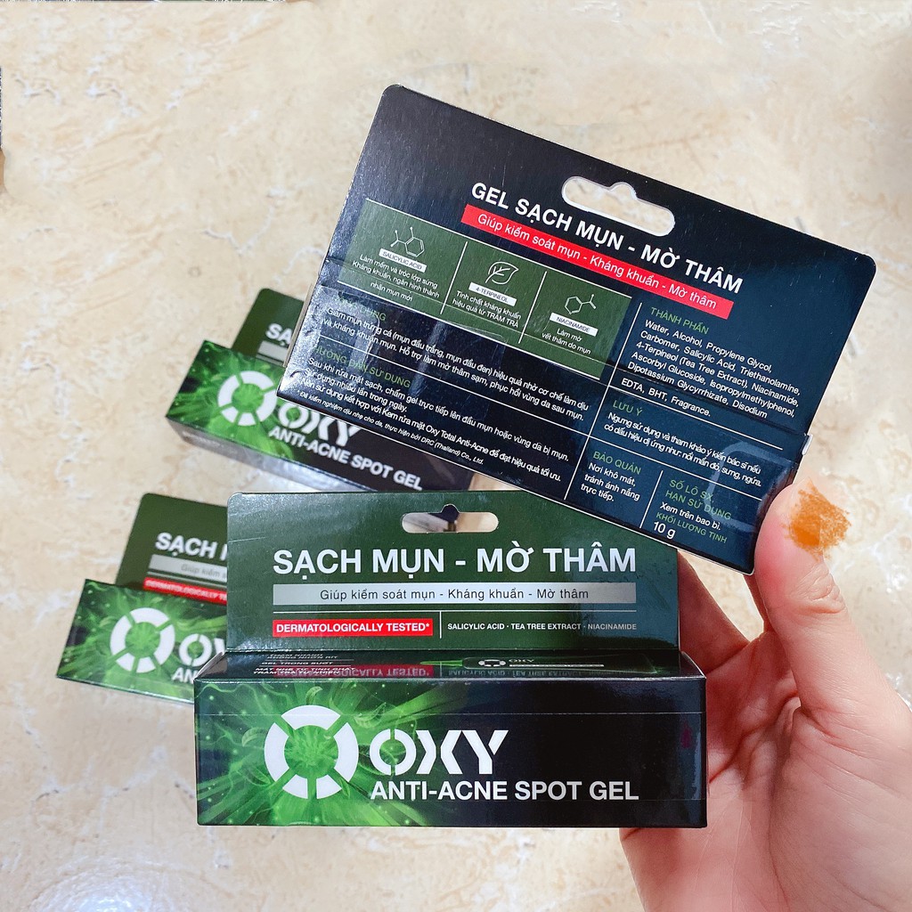 OXY Gel sạch mụn, mờ thâm Anti-Acne Spot 10g