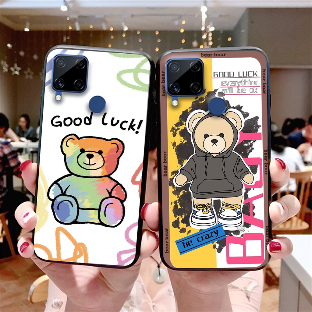 Ốp lưng Realme C12 / Realme C15 / Realme C17 / Realme 7I in hình cute, mẫu chú gấu siêu đẹp- GIÁ RẺ