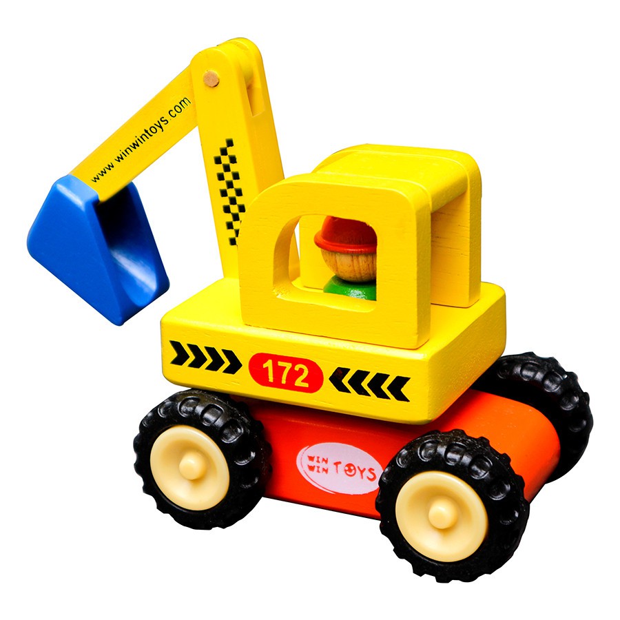 Máy Xúc Đồ chơi gỗ Winwintoys