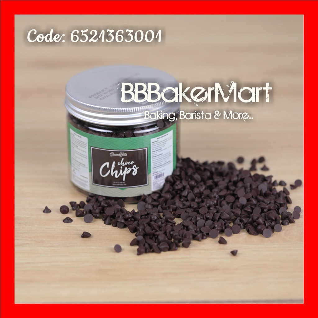 Socola Chocolate CHIP ĐEN hiệu CACAO TALK - Hủ 300gr