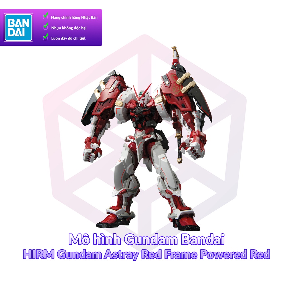 Mô hình Gundam Bandai HIRM Gundam Astray Red Frame Powered Red 1/100