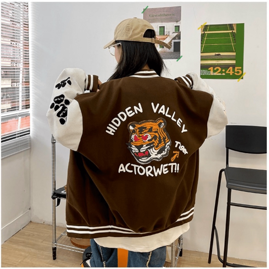 Áo Khoác Nỉ Bomber Nữ Chữ G In Gấu Chất Nỉ Mềm Mịn Form Rộng Che Nắng Thời Trang Siêu Hot NEW UNISEX