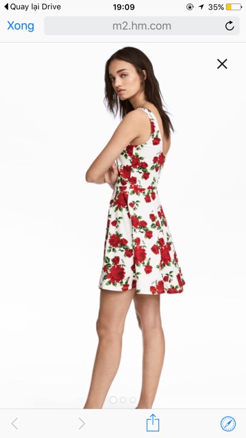 Váy cotton hm