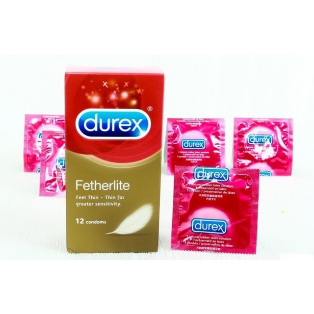 Bao cao su siêu mỏng Durex Fetherlite Ultima chính hãng