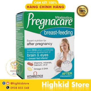 Vitamin tổng hợp cho mẹ sau sinh Pregnacare Breast feeding Bú Anh