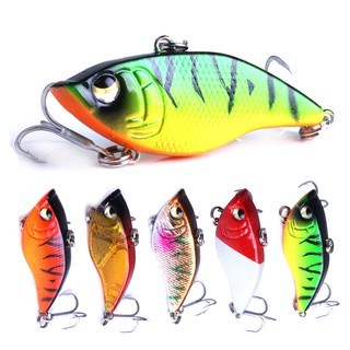 Mồi giả nhử cá bằng nhựa ABS 5cm 14.9g gắn kèm móc câu ba chấu