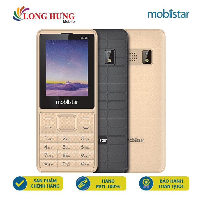 Điện thoại Mobiistar B248i - Hàng chính hãng | BigBuy360 - bigbuy360.vn