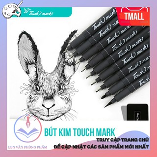 Bút lông kim mực đen đi line bút vẽ kỹ thuật không thấm nước nhanh khô đầu bút 0.05/0.1/0.2/0.3/0.4/0.5/0.8/1/2/3mm