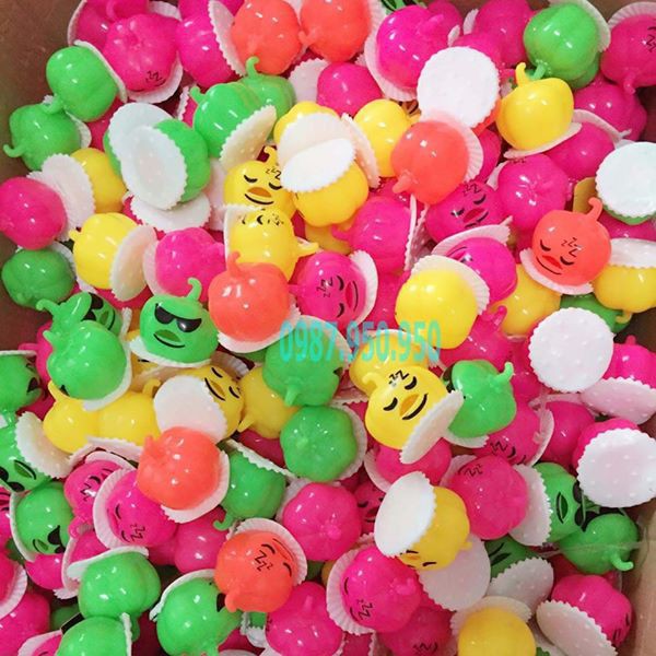 Gudetama ĐỒ CHƠI bí ngô biến thái trút giận đồ chơi dẻo shop matnaxuong