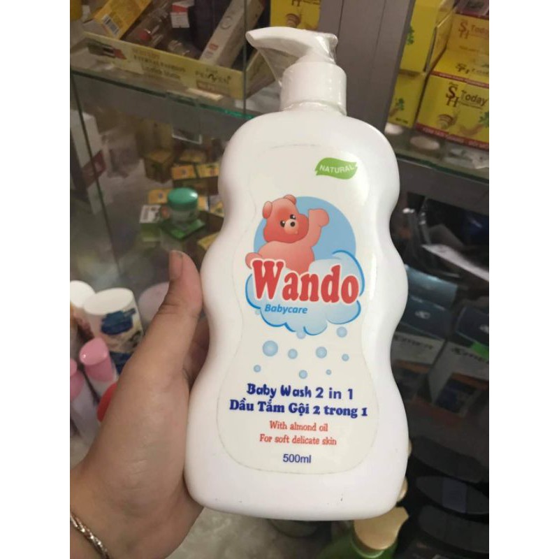 Sữa tắm gội Wando Babycare