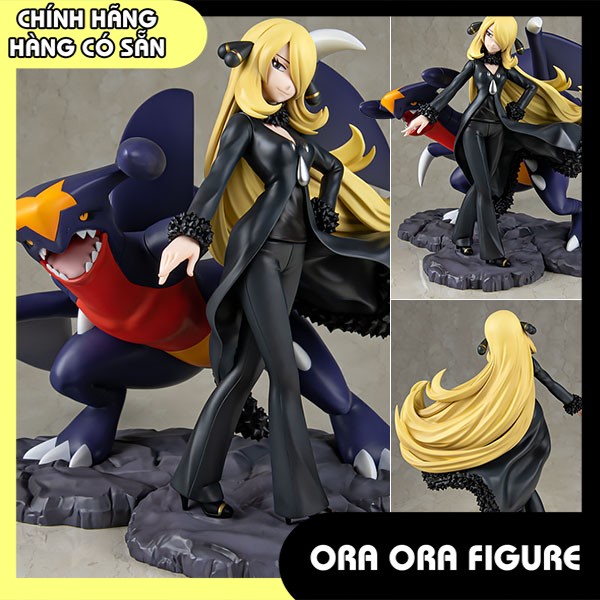 [ Ora Ora ] [ Hàng có sẵn ] Mô hình Figure chính hãng Nhật - Cynthia Shirona Garchomp 1/8  - Pokemon