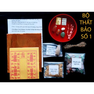 Bộ thất bảo số 1 - cốt bát hương, cốt bát nhang chuẩn