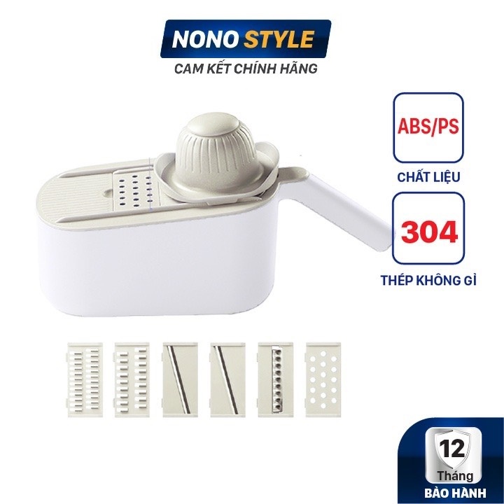Bộ Thái Rau Củ Đa Năng ECCO E1909, Bảo Hành 06 Tháng