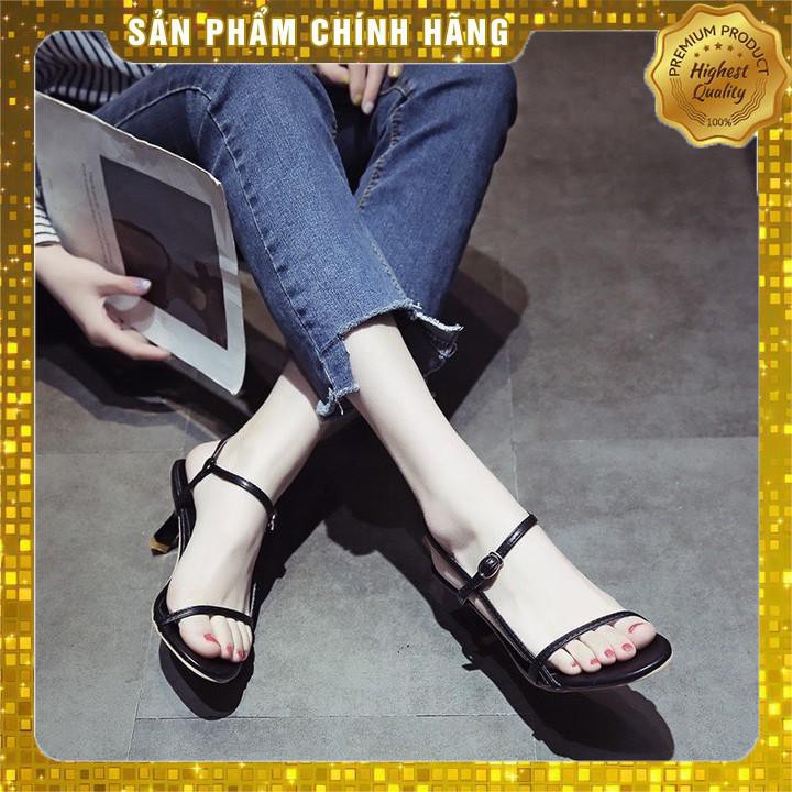 [ Bản Mới Nhất] Sandal nữ giày cao gót quai mảnh dáng hàn quốc cực  xinh cao 7cm - B82