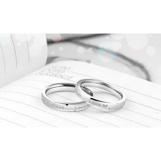 Nhẫn inox Endless love