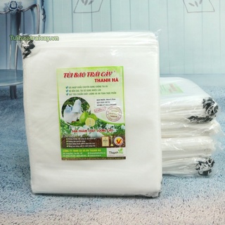 Túi bọc bưởi, bọc bưởi Da Xanh cỡ 30x35cm chống côn trùng châm chích - 50 túi