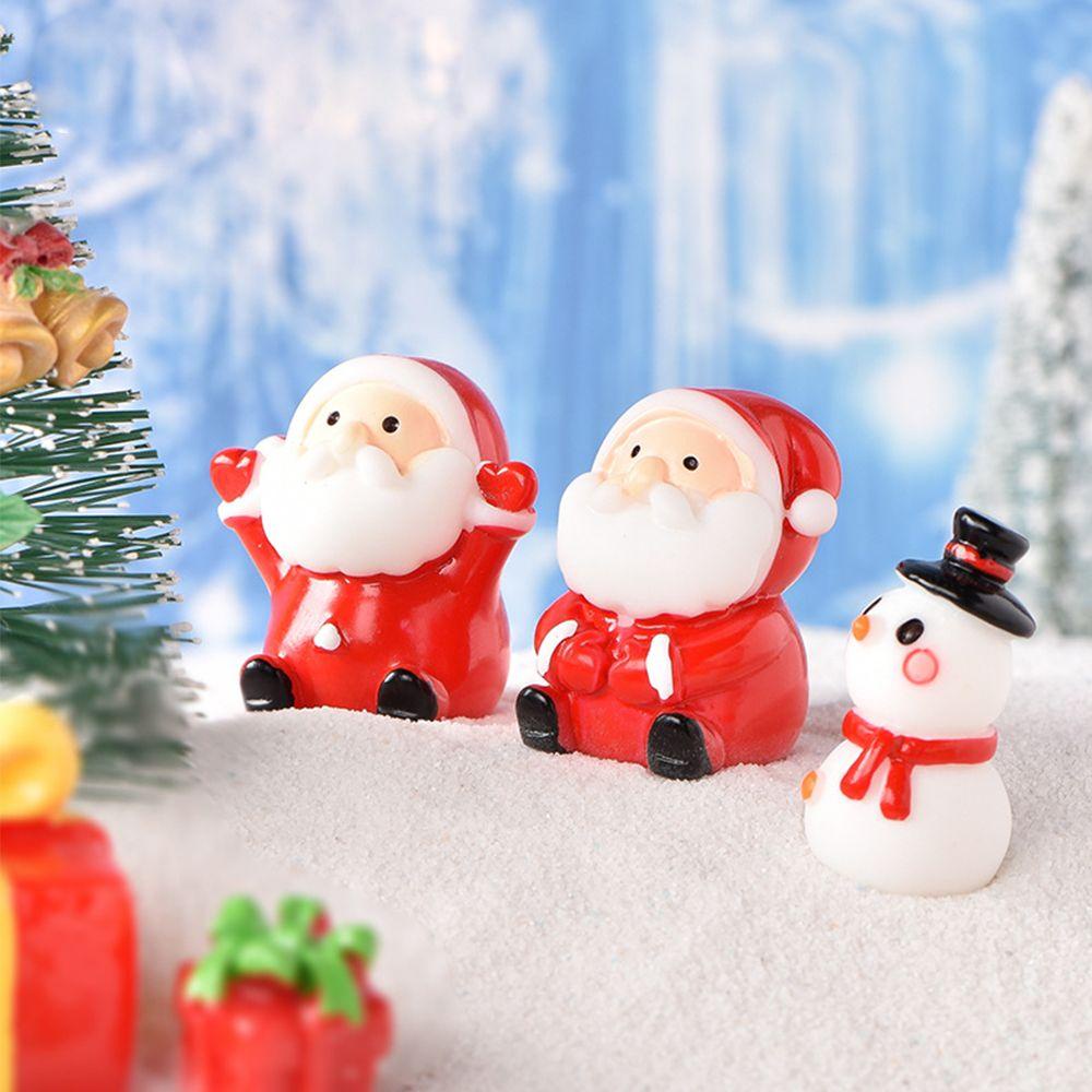 Hộp Đựng Quà Giáng Sinh Mini Để Bàn Hình Ông Già Noel