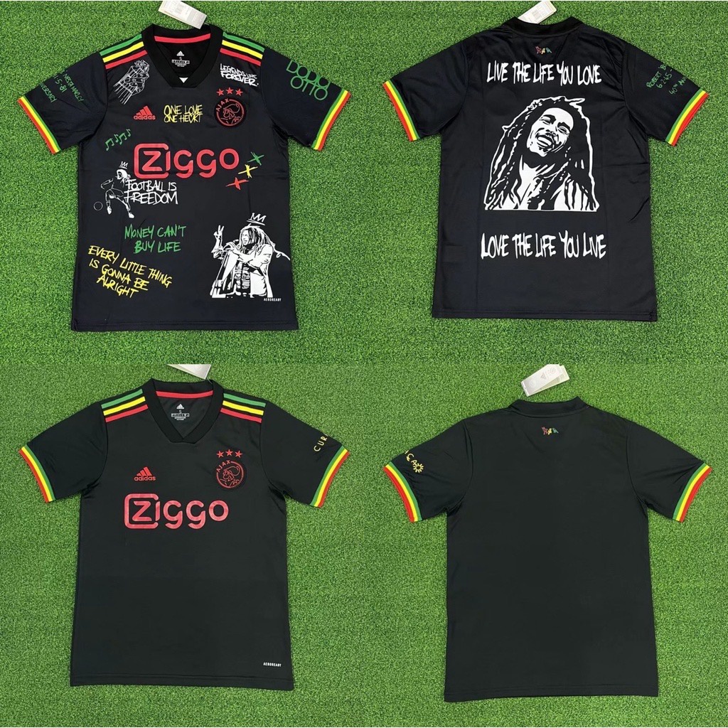 Áo Bóng Đá Màu Đen Dành Cho Nam 2021/22 Ajax