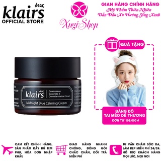 Kem Dưỡng ẩm Làm Dịu, Phục Hồi Da Tổn Thương, Nhạy Cảm Klairs Midnight Blue Calming Cream 30ml