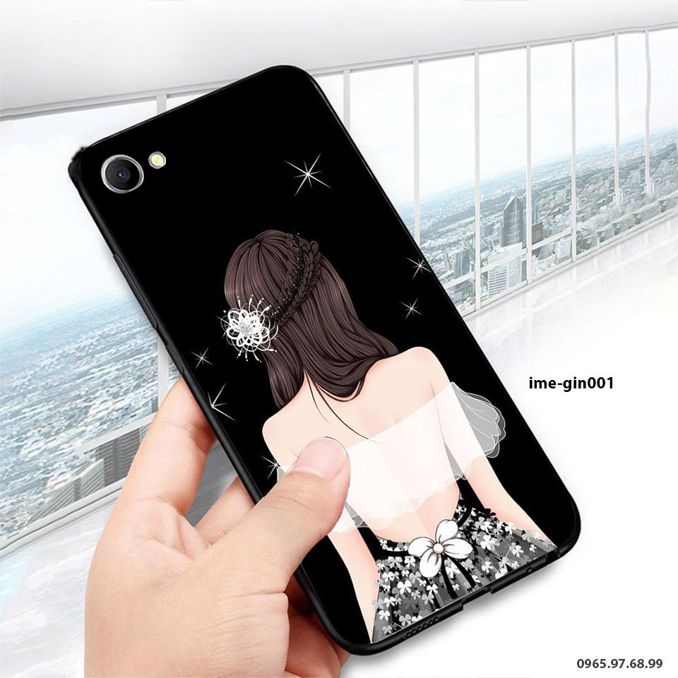 Miếng dán skin cho các dòng Oppo F1s, F3, F3 Plus, F7 Youth in hình cô gái chibi siêu dễ thương